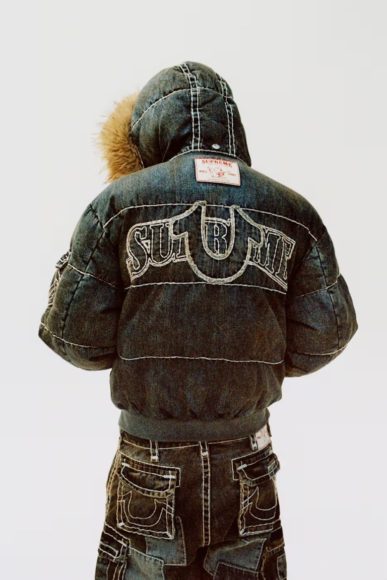 슈프림에 말발굽 스티치...Y2K 소환 '트루릴리전'과 협업